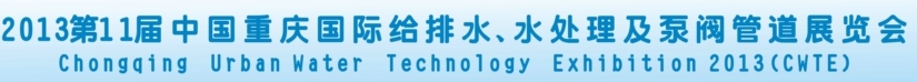 2013第十一屆重慶國(guó)際給排水、水處理設(shè)備及泵閥管道展覽會(huì)